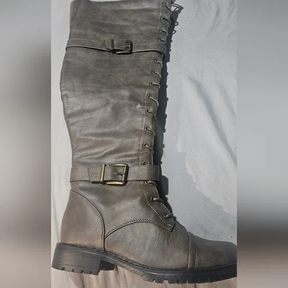 Just fab gray over the knee size 7.5 boots - Picture 5 of 13